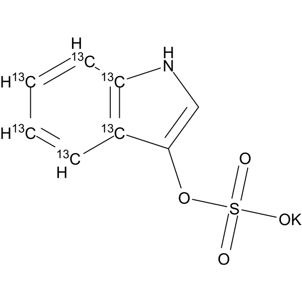Indoxyl Sulfate Potassium Salt-13C6
